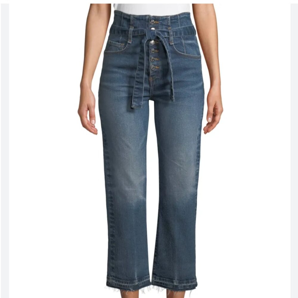 Veronica Beard Blue Flare & Wide Leg Jeans